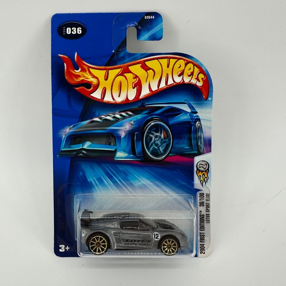 Hot Wheels 2004 First Editions Lotus Sport Elise Grey 36/100 B3544 New Sealed